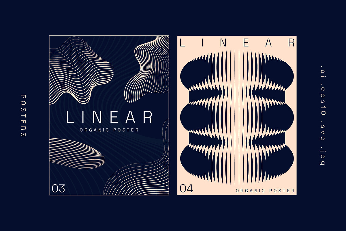 Linear Organic Shapes, an Object Graphic by Léo Alexandre (Photo 7 of 12)
