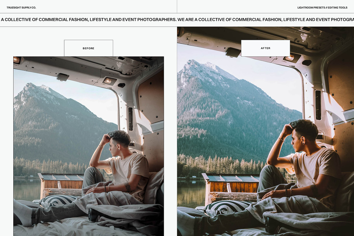 Camper Van - Lightroom Presets, a Preset Add-On by Truesight Supply Co. (Photo 3 of 10)