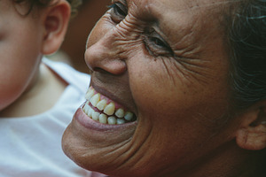 Happiness featuring child, girl, and woman