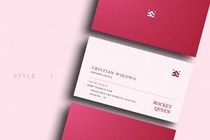 Feminine Business Card - V.49