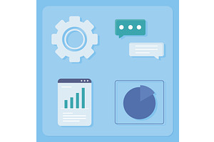 business chart information, an Object Illustration by studiogstock