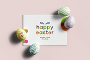 Easter Eggs & Card Mockup, an Advertising Mockup by zippypixelstudio (Thumbnail 2 of 8)
