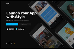 App Launch Header Banner