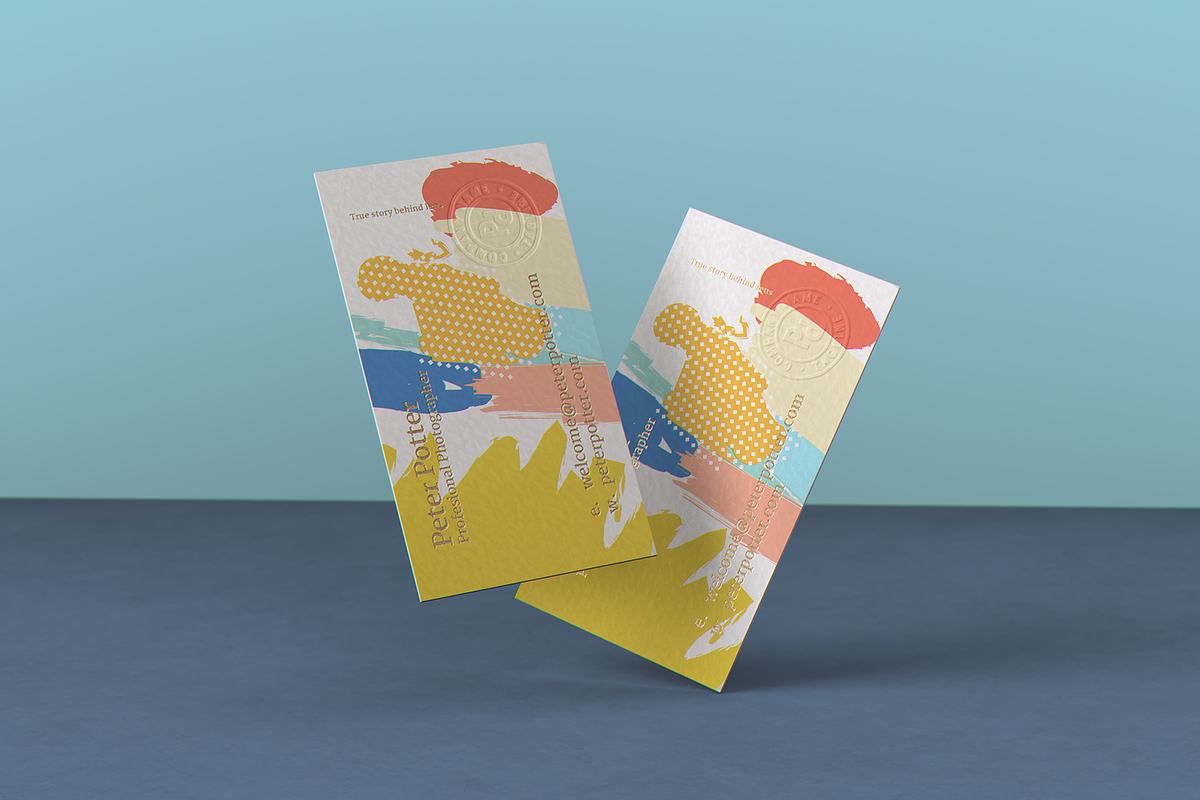 Business Card MockUp v4, a Print Template by coloformia (Photo 9 of 11)