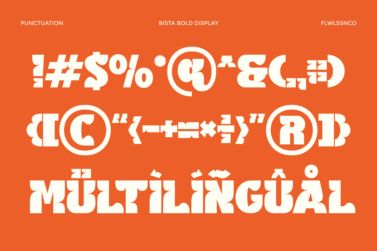 Bista - Bold Display Font, a Font by Flawless And Co (Photo 10 of 10)