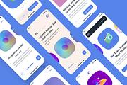Tramkam Mobile App UI KIT, an App Template by No.13 (Thumbnail 1 of 7)