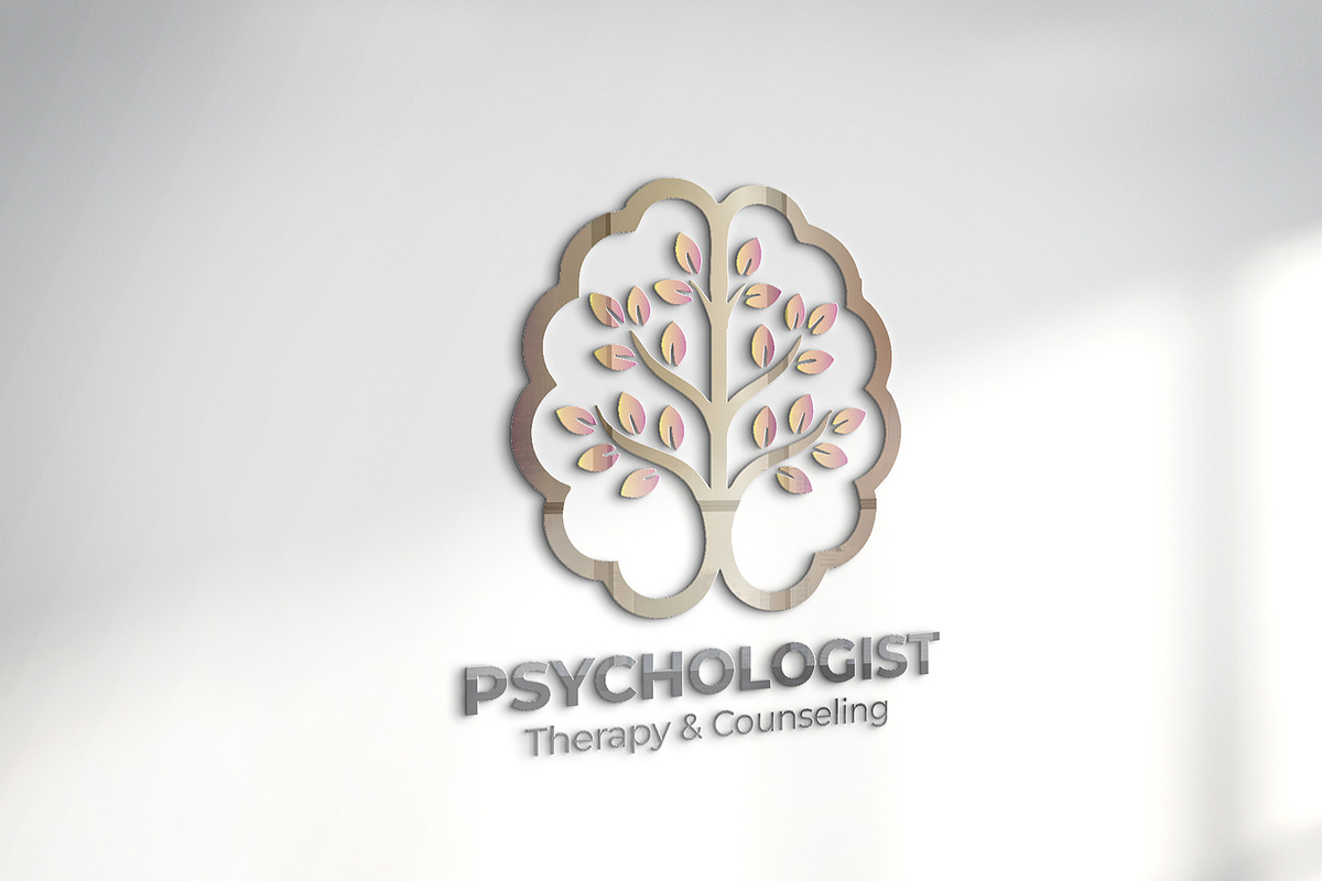 Brain Tree & Psychology Logo Design, a Branding & Logo Template by YUDesignStore (Photo 4 of 7)