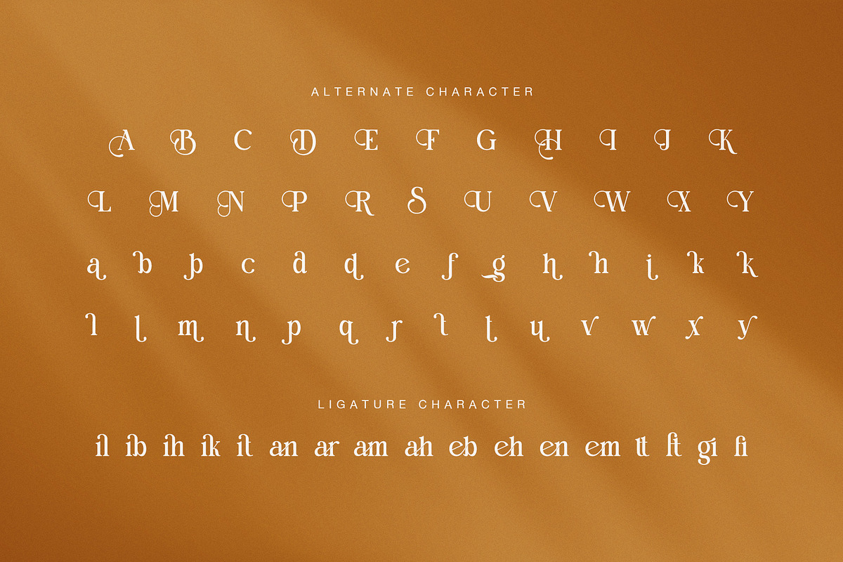 Billan Elegant Serif Font, a Serif Font by Graphicxell (Photo 5 of 6)
