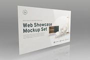 Web Showcase Mockup Set, an Advertising Mockup by MassDream (Thumbnail 3 of 18)