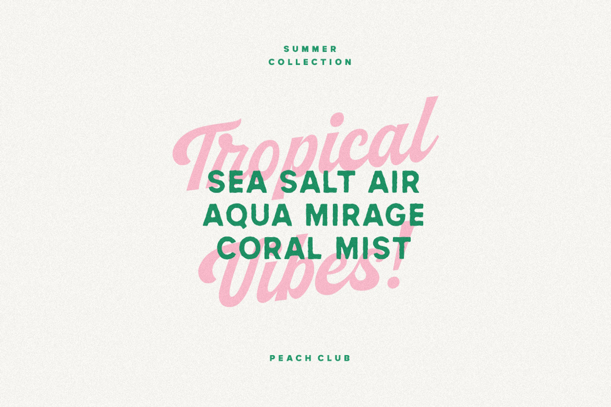 Peach Club Font, a Handwritten Font by HansCo Studio (Photo 6 of 12)