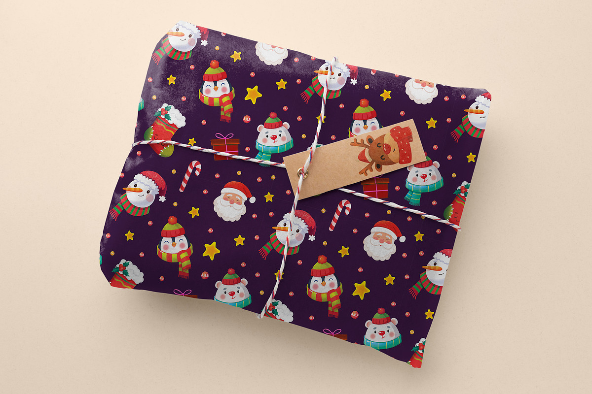Christmas cute cliparts, an Object Graphic by MiraBell (Photo 6 of 11)