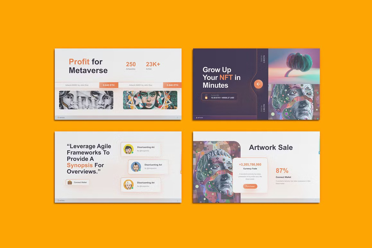 Metaverse Theme Powerpoint Template, a Presentation Template by GearShift (Photo 3 of 7)