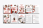 Recipe Book / Cookbook Template, a Magazine Template by ProductiveandFree (Thumbnail 7 of 12)