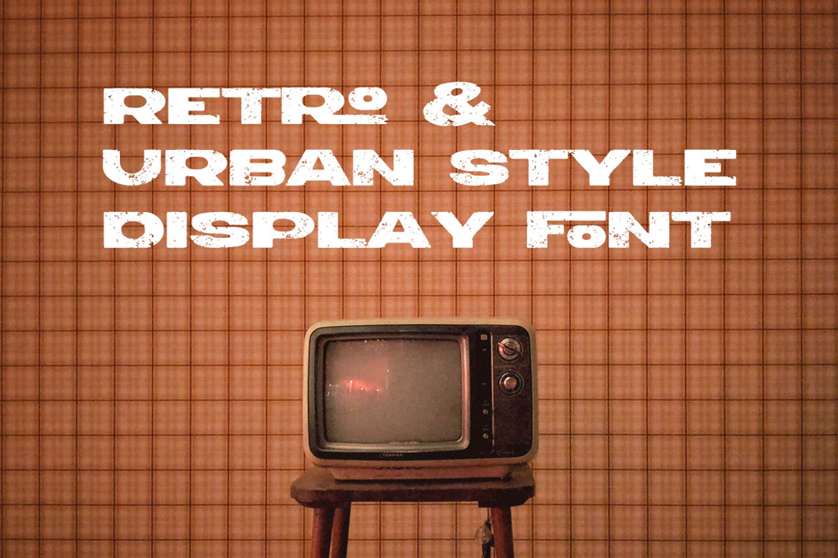 Grunge Wall Wide, a Sans Serif Font by Deeezy (Photo 2 of 5)