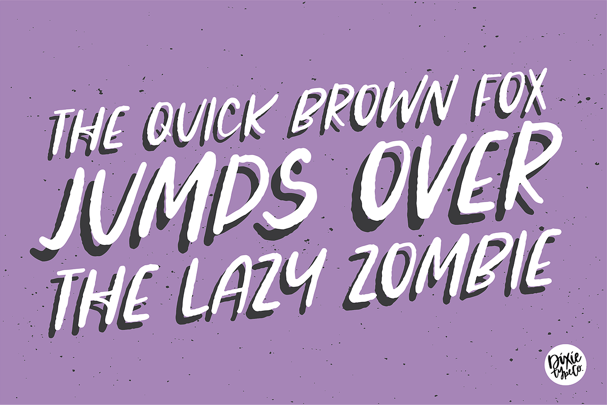 ZOMBIE CRAWL Halloween Font, a Sans Serif Font by Blush Font Co. (Photo 3 of 7)