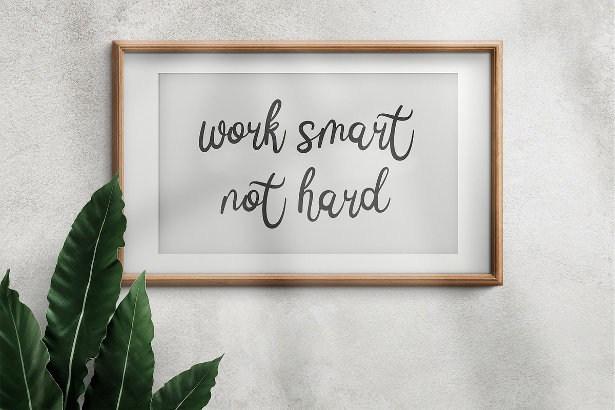 Janji Cinta - Handwritten Font, a Script Font by StringLabs (Photo 6 of 9)