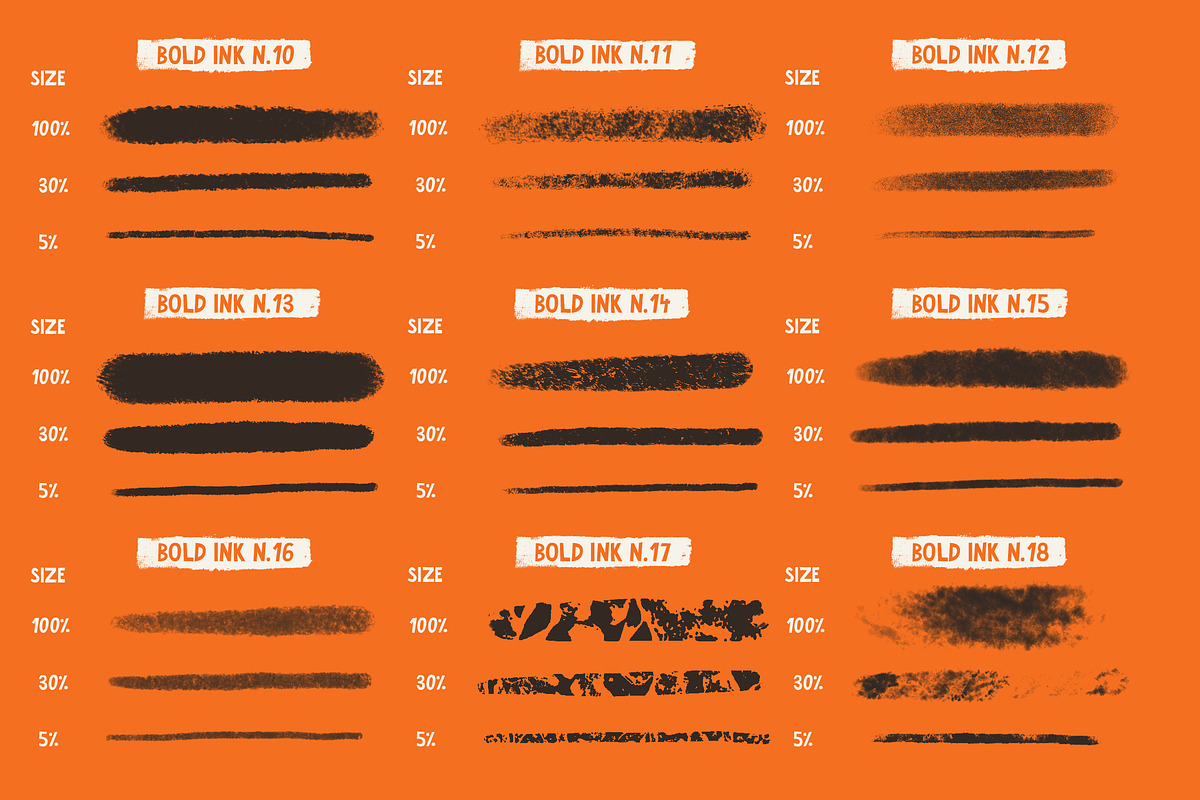 Bold Inks for Procreate, a Brush Add-On by Guerillacraft (Photo 7 of 9)