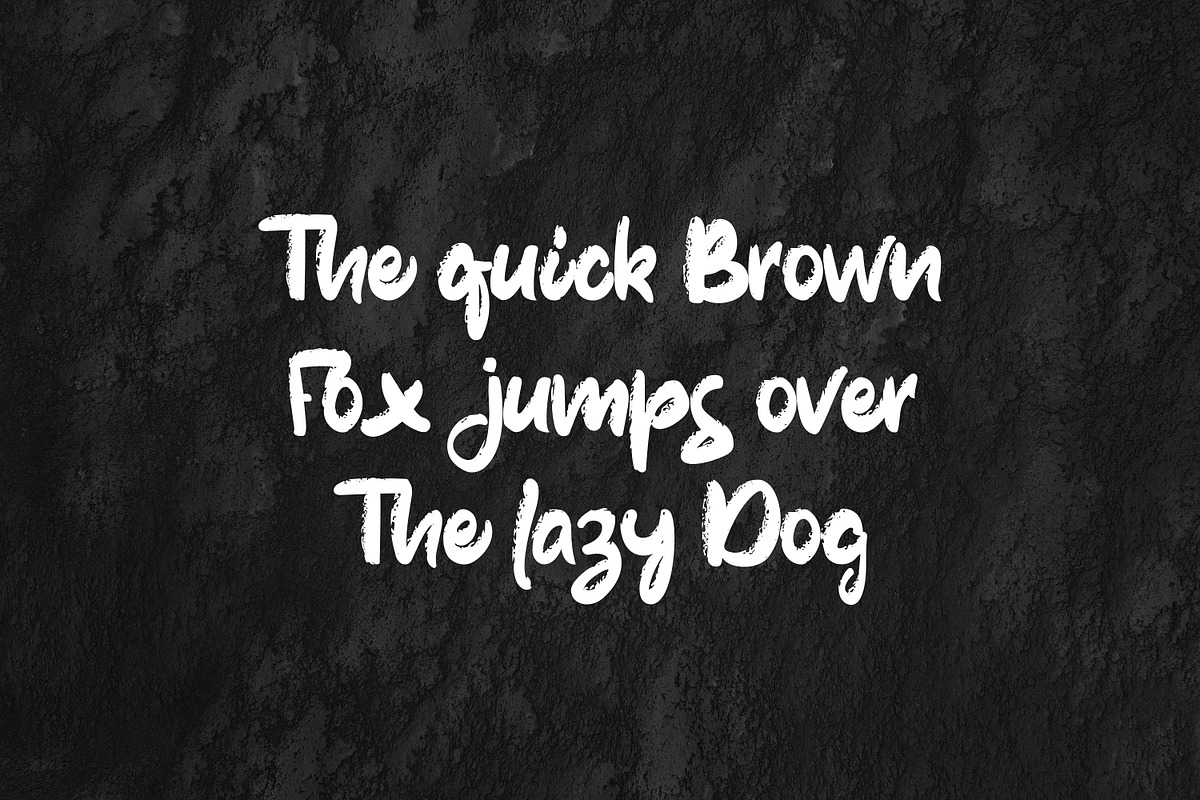 Camstone. Textured Font, a Font by DenBrush Studio (Photo 5 of 5)