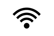 Wireless WiFi Signal Minimal Icon, an Icon by Artivon (Thumbnail 10 of 10)