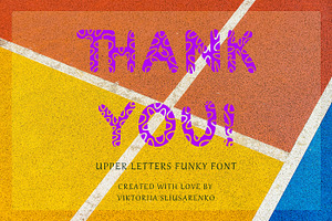 FUNESIS - Upper Letters Font