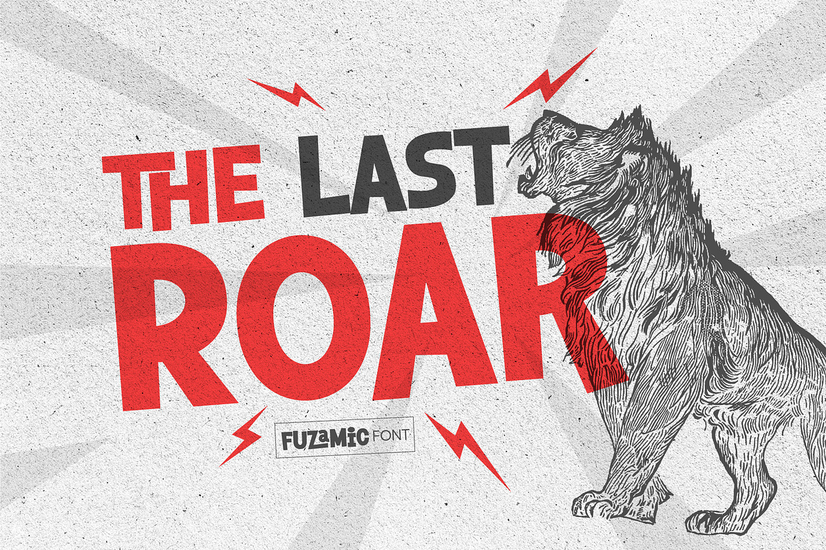 Fuzamic – Playful Comic Font, a Sans Serif Font by Salamahtype (Photo 3 of 7)