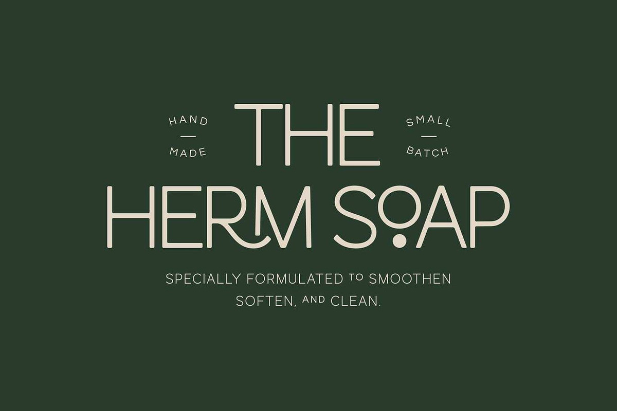 Minimalist - Modern Font, a Sans Serif Font by Luna Shop (Photo 13 of 14)