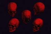 Vintage Skull Engraving Collection, an Object Illustration by Kaizla03 (Thumbnail 3 of 5)