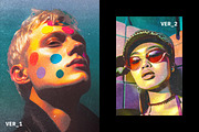 Retro Zine Styled Halftone Effect, a Layer Style Add-On by pixelbuddha.net (Thumbnail 7 of 8)