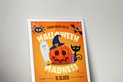 Halloween Flyer Cards Illustrations, a Graphic by VectorBurn (Thumbnail 4 of 6)