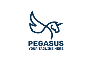 Pegasus Logo, a Branding & Logo Template by Logosava (Thumbnail 2 of 3)