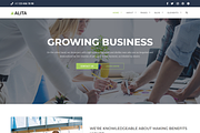 Alita - Multipurpose Template, a Bootstrap Template by shreethemes (Thumbnail 2 of 14)