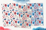 Northern Sea Watercolor Set, an Animal Illustration by Natalia Fedorova (Thumbnail 13 of 16)
