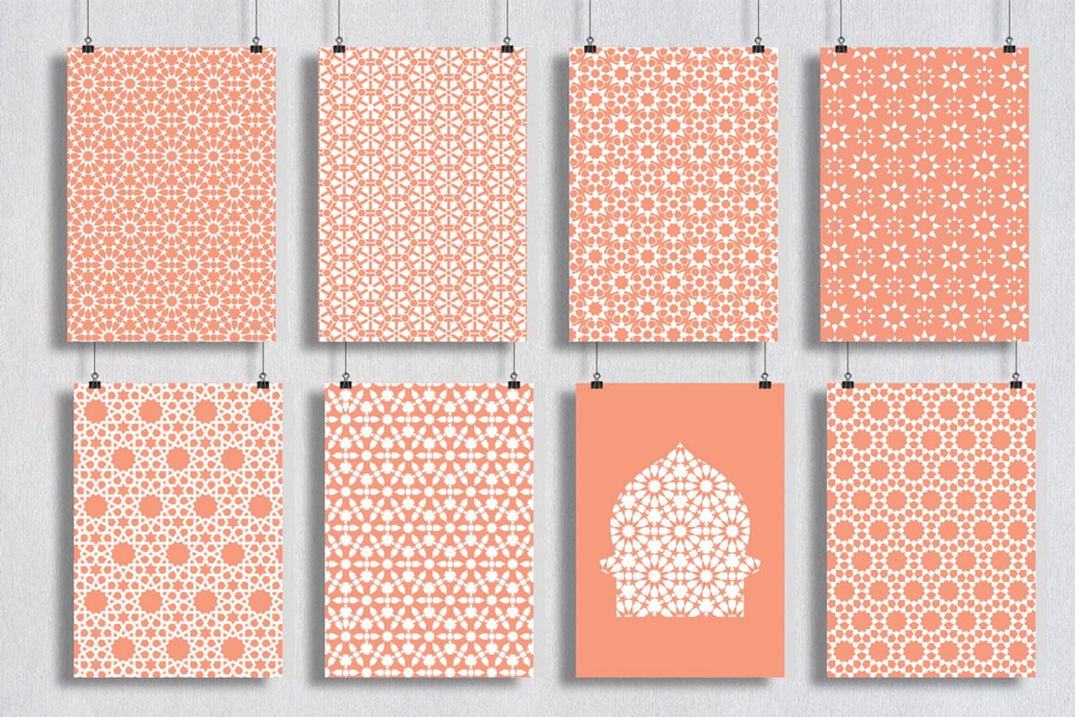 Islamic seamless moroccan pattern, a Pattern Graphic by Yapanda (Photo 3 of 3)