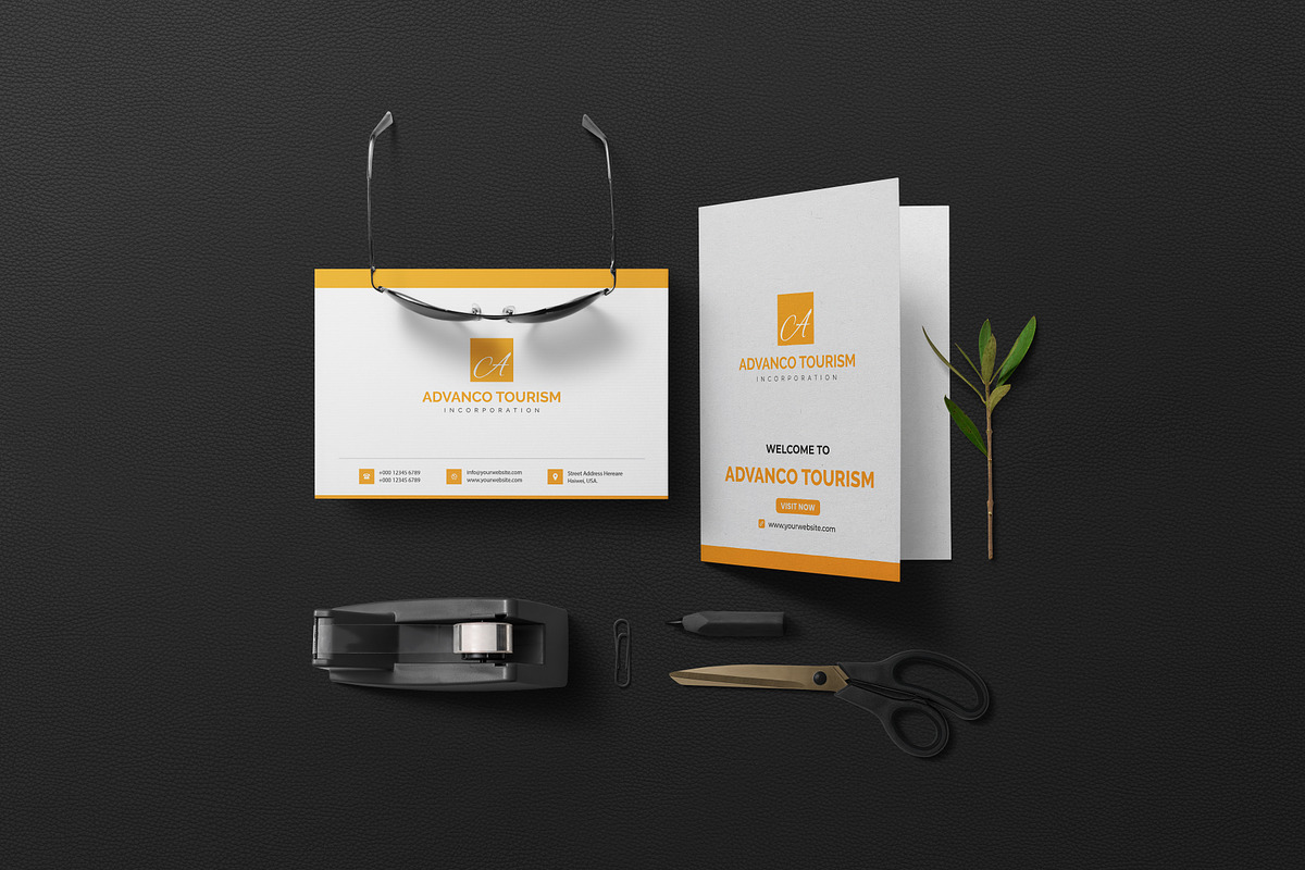 ADVANCO Corporate Identity Pack, a Stationery Template by Dueza.Com (Photo 3 of 5)