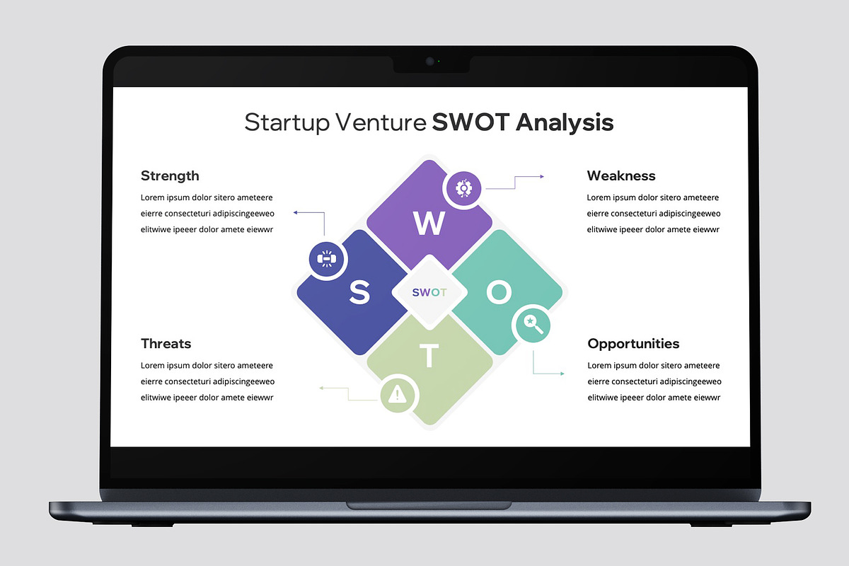 SWOT Infographics PowerPoint, a Presentation Template by rgbryand (Photo 7 of 7)