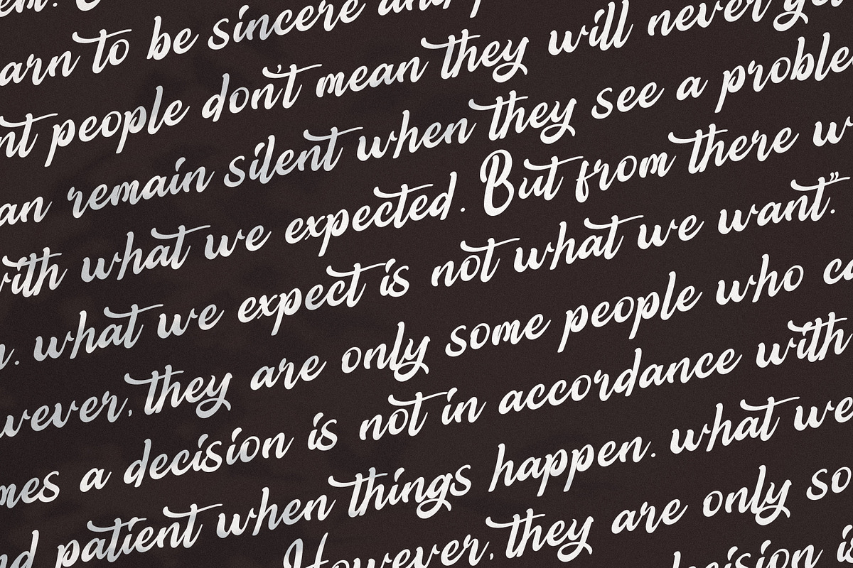 Chalestend, a Script Font by Goresan Studio (Photo 13 of 15)