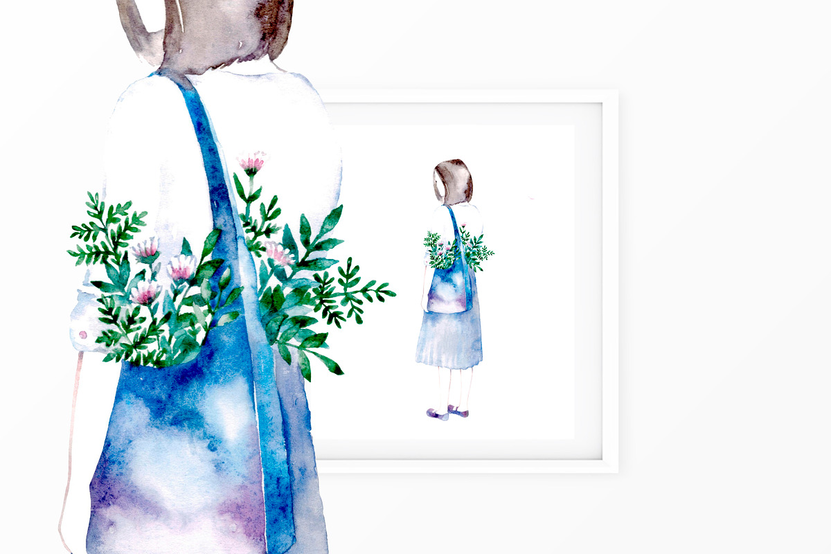 Flower girl collection, a Person Illustration by Knysh Ksenya (Photo 6 of 14)