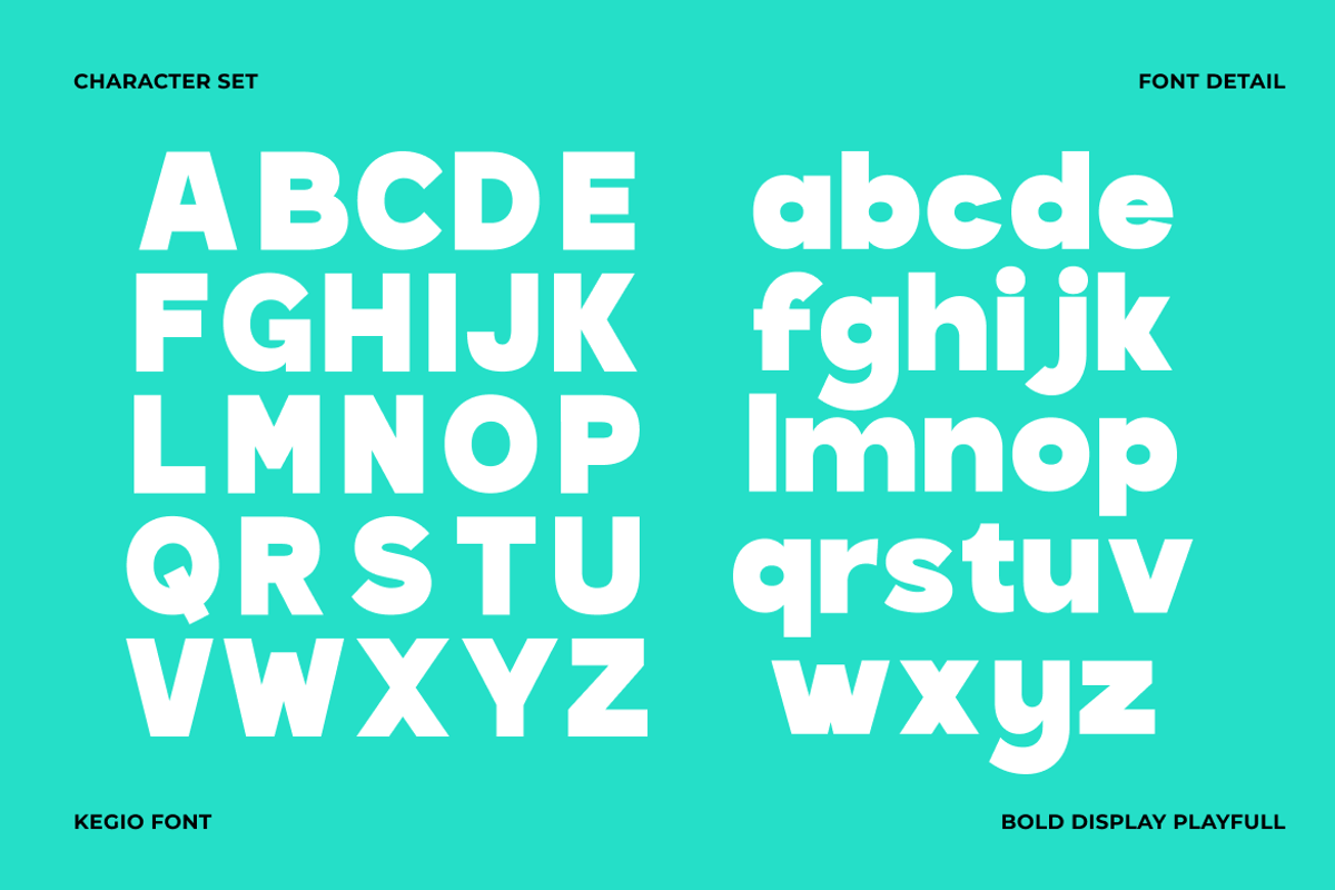 Kegio Bold Display Sans Serif Font, a Sans Serif Font by Rasio Studio (Photo 2 of 15)