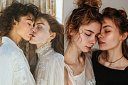 71 Kissing girls, a Person Photo by Handmadefont (Thumbnail 7 of 12)