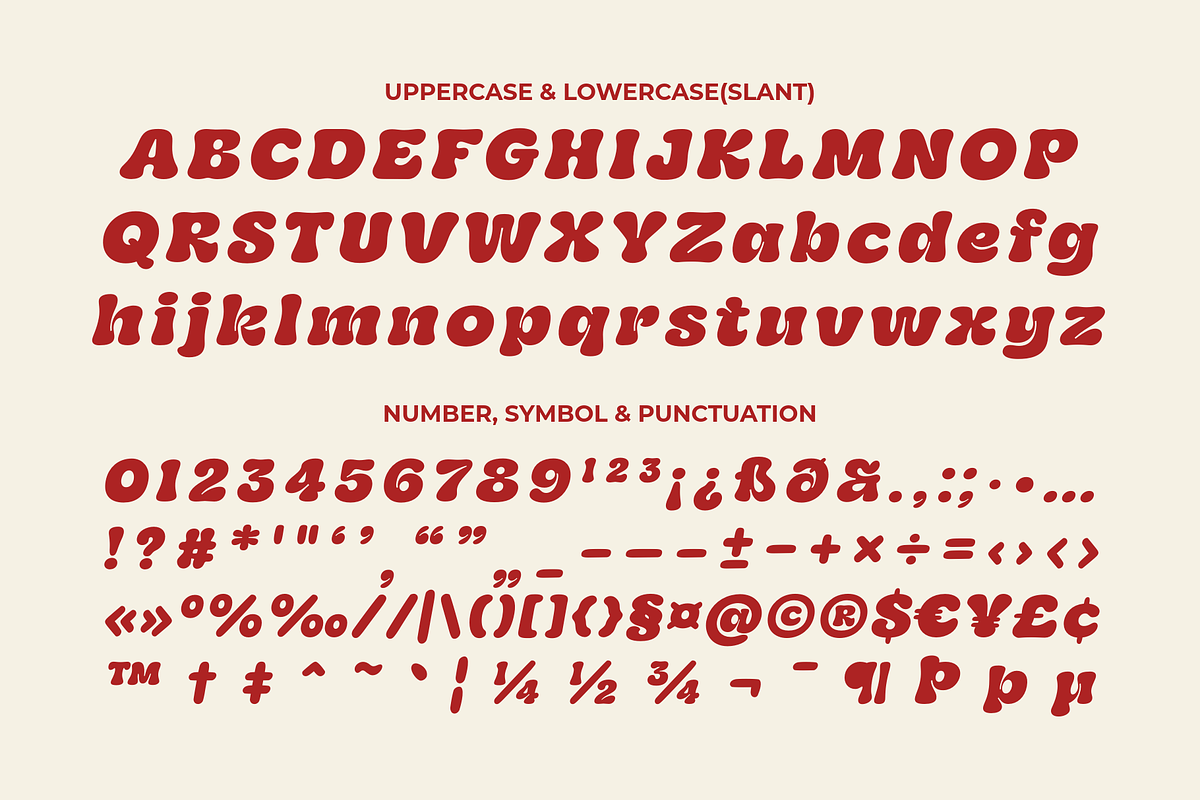 Zicho - A Groovy Inktrap Font, a Font by Ainun Jinan (Photo 10 of 10)