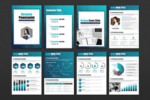 Resume PPT Template Vertical