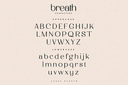 Breath | Modern Ligature Serif, a Serif Font by Pentagonistudio (Thumbnail 10 of 11)