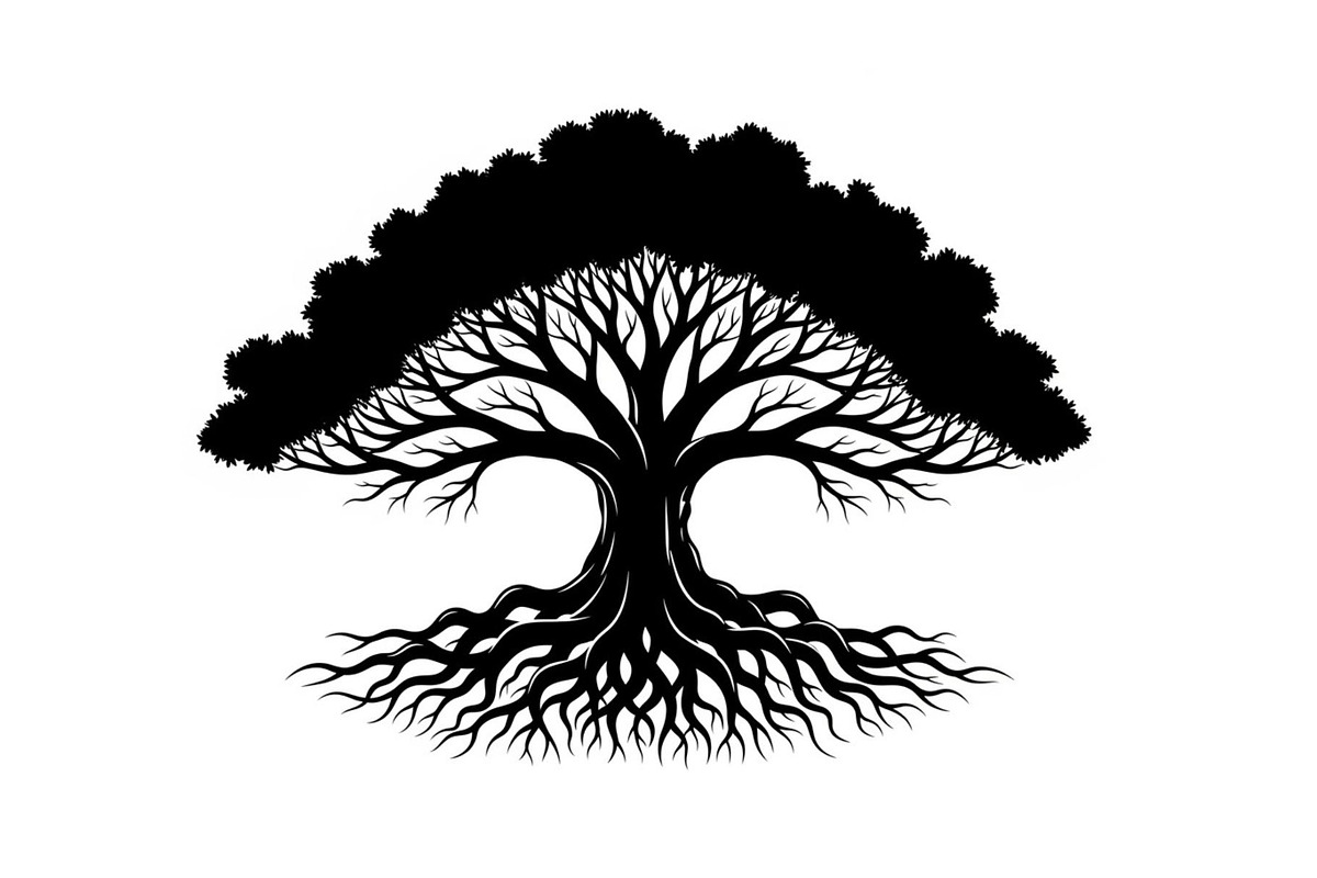 Tree Silhouette Vector Bundle, an Illustration by musafir_fashion (Photo 47 of 51)