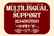 Belyora - Stylish Retro Font, a Serif Font by Font Liner (Thumbnail 13 of 13)