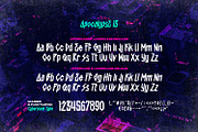 Apocalypse 13 - Cyberpunk Type, a Symbol Font by ikiiko (Thumbnail 6 of 7)