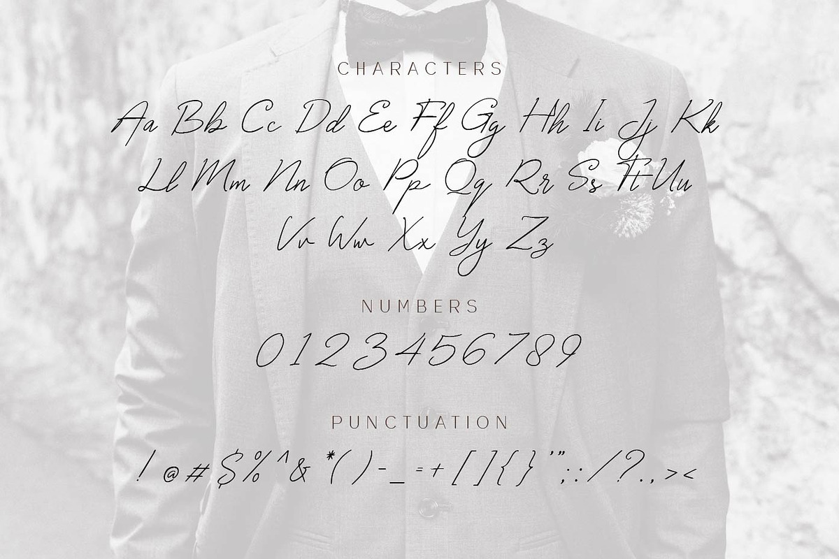 Chowgant - Signature Monoline Script, a Script Font by Patria Ari (P4tcreativa) (Photo 8 of 9)