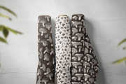 Mushrooms. Seamless Patterns Set, a Pattern Graphic by Curly_Pat (Thumbnail 5 of 5)