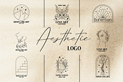 Bohemian Line Art Logos, an Illustration by AnnArt (Thumbnail 5 of 8)