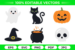 Halloween Character Vector Pack