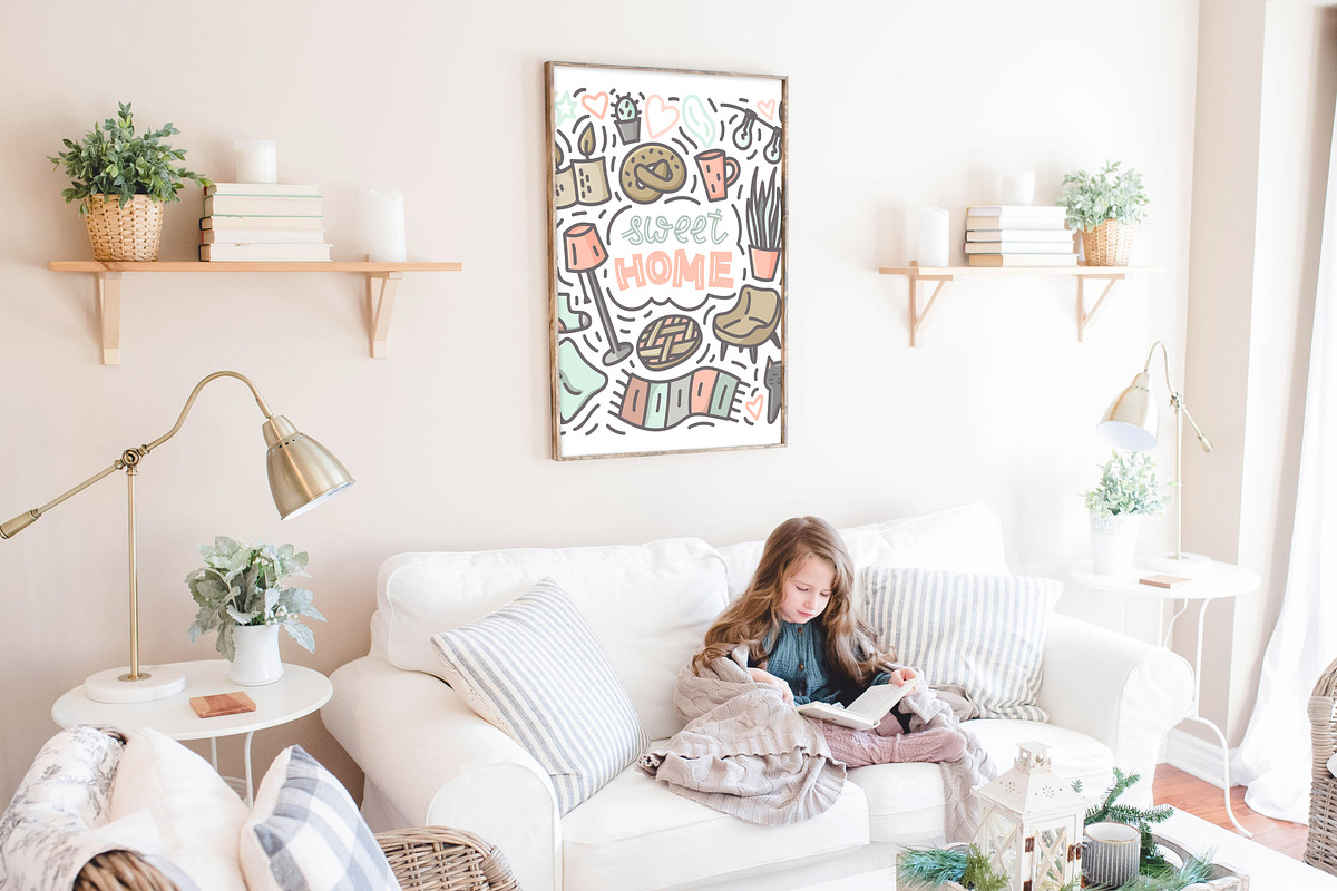 Sweet home, a Decorative Illustration by helgascandinavus (Photo 9 of 9)